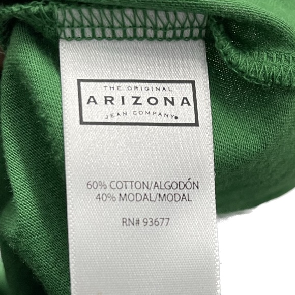 🌞Green/White Tee Halter Top     Sz L - Picture 5 of 6